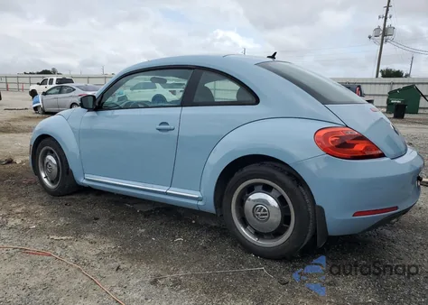 2012 Volkswagen Beetle из США, поврежденный, VIN 3VWHP7AT1CM625425
